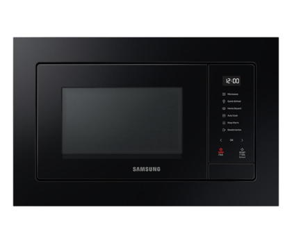 Kuchenka mikrofalowa do zabudowy Kuchenka mikrofalowa Samsung MS23A7318AK E1 800W Pojemność 23L Auto Cook Czarny